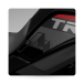 Transalp Tank Side Sticker - 2025 Model - Grey